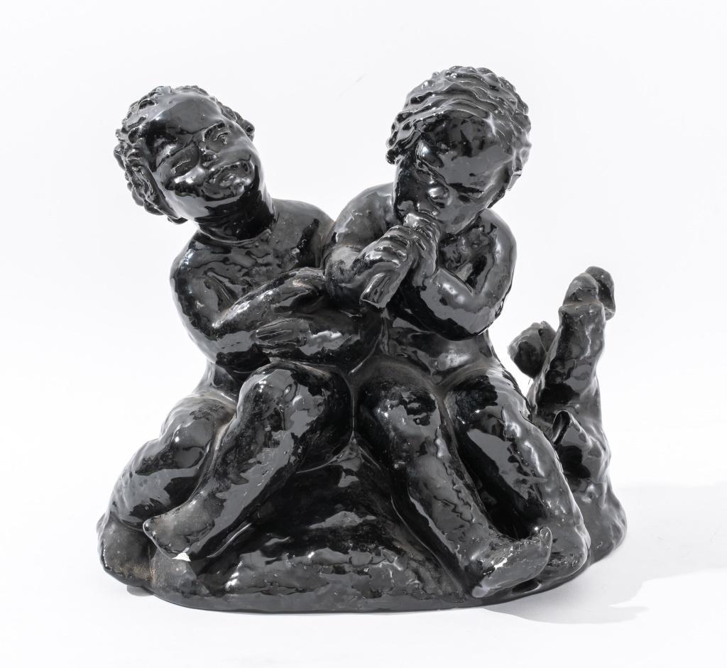 Goldscheider Wien Keramic Figural Group, 1920s (1 of 13)