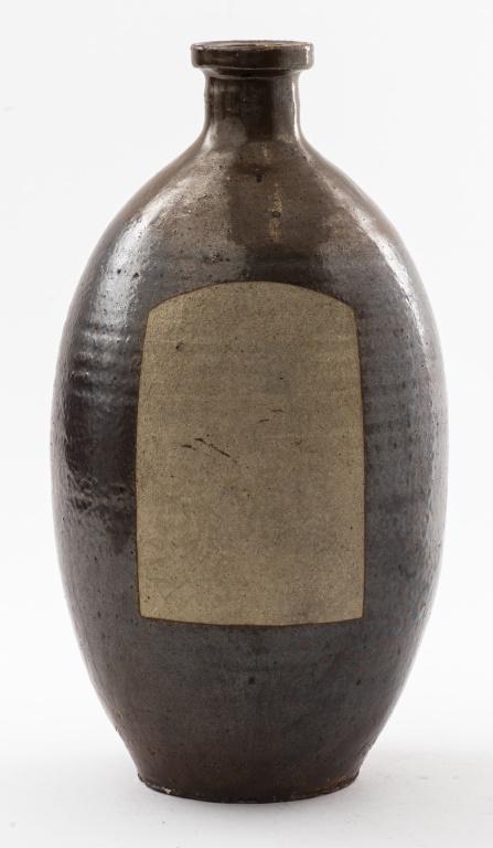 Mid-Century Modern Art Studio Ceramic Bottle Vase (1 of 4)
