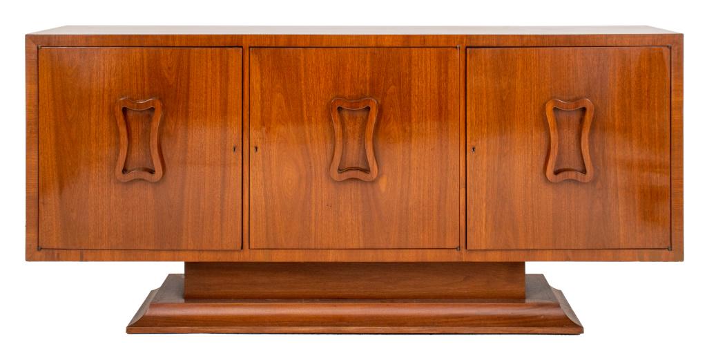 Art Deco Walnut Dining Room Buffet Credenza (1 of 10)