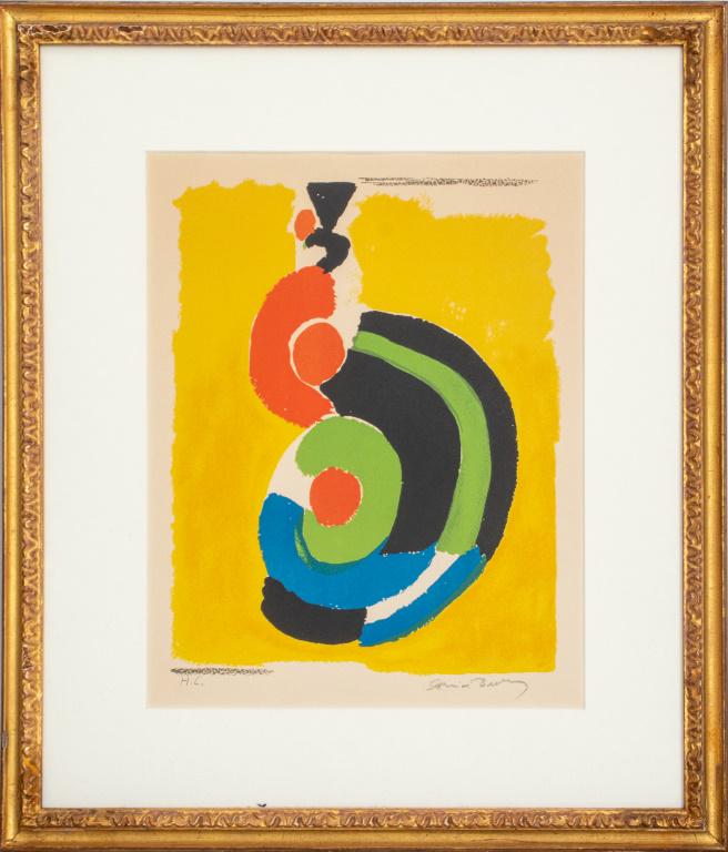 Sonia Delaunay Flamenco Dancer Color Lithograph (1 of 10)