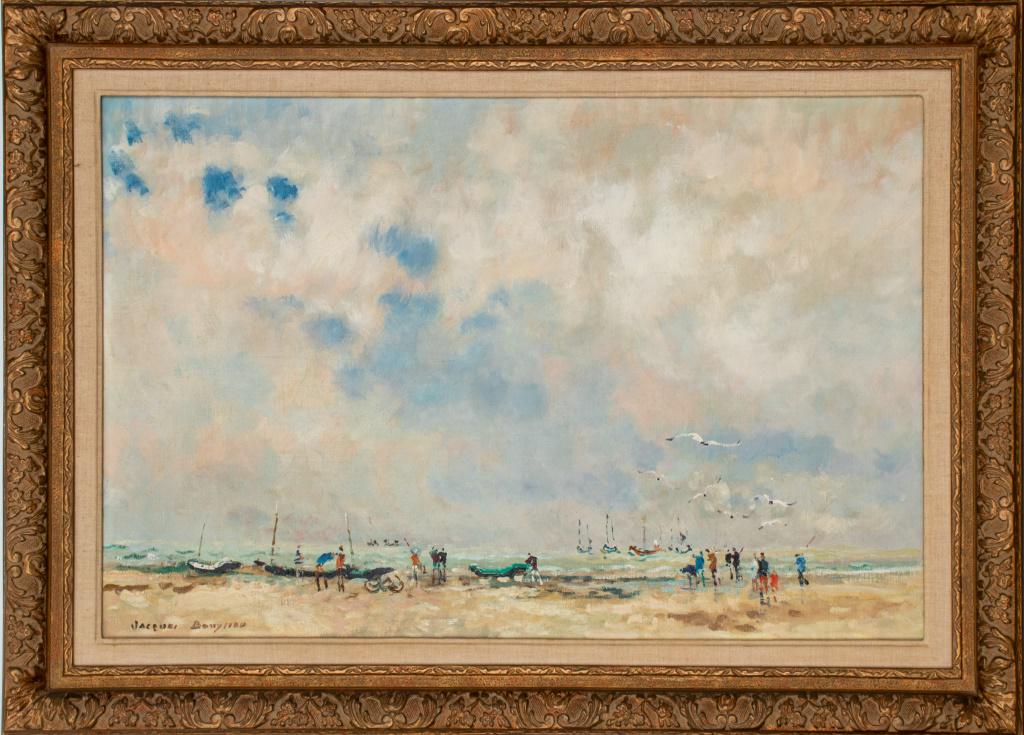 Jacques Bouyssou "Ciel en Normandie" Oil on Canvas (1 of 13)