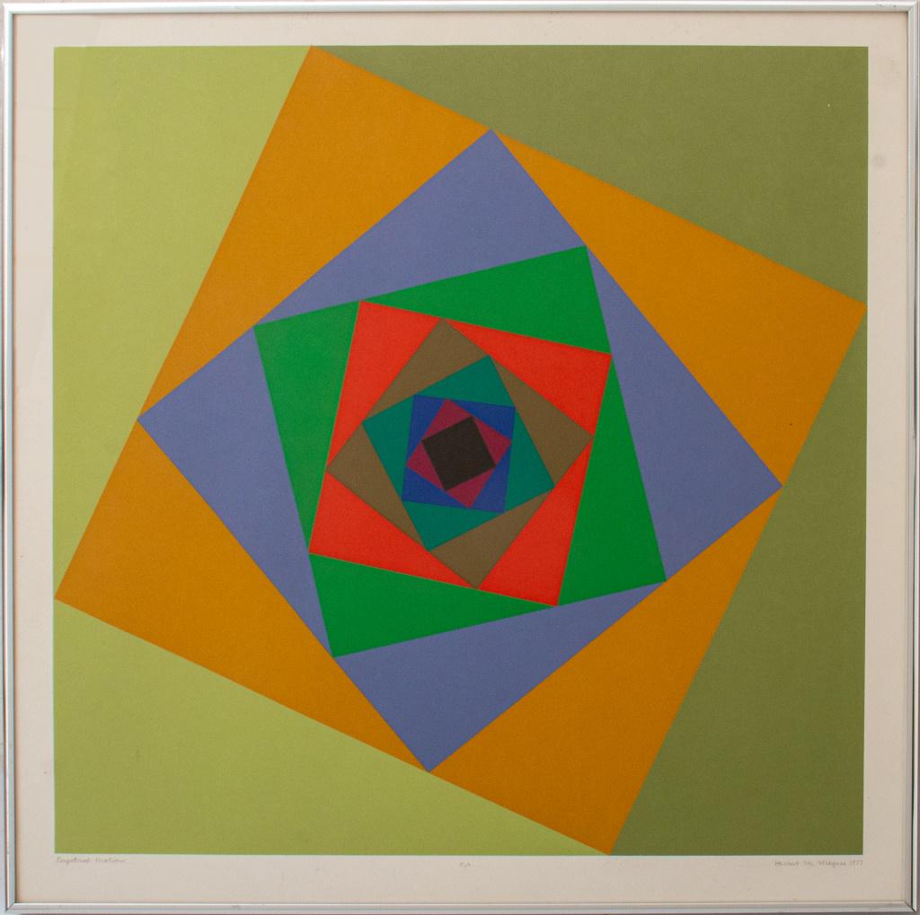 Hubert Meyers "Perpetual Motion" Silkscreen Print (1 of 8)