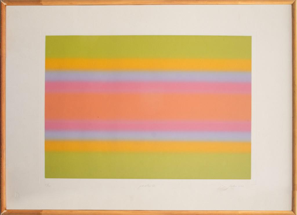 Barry Nelson "Paralax VI" Aquatint Etching (1 of 9)