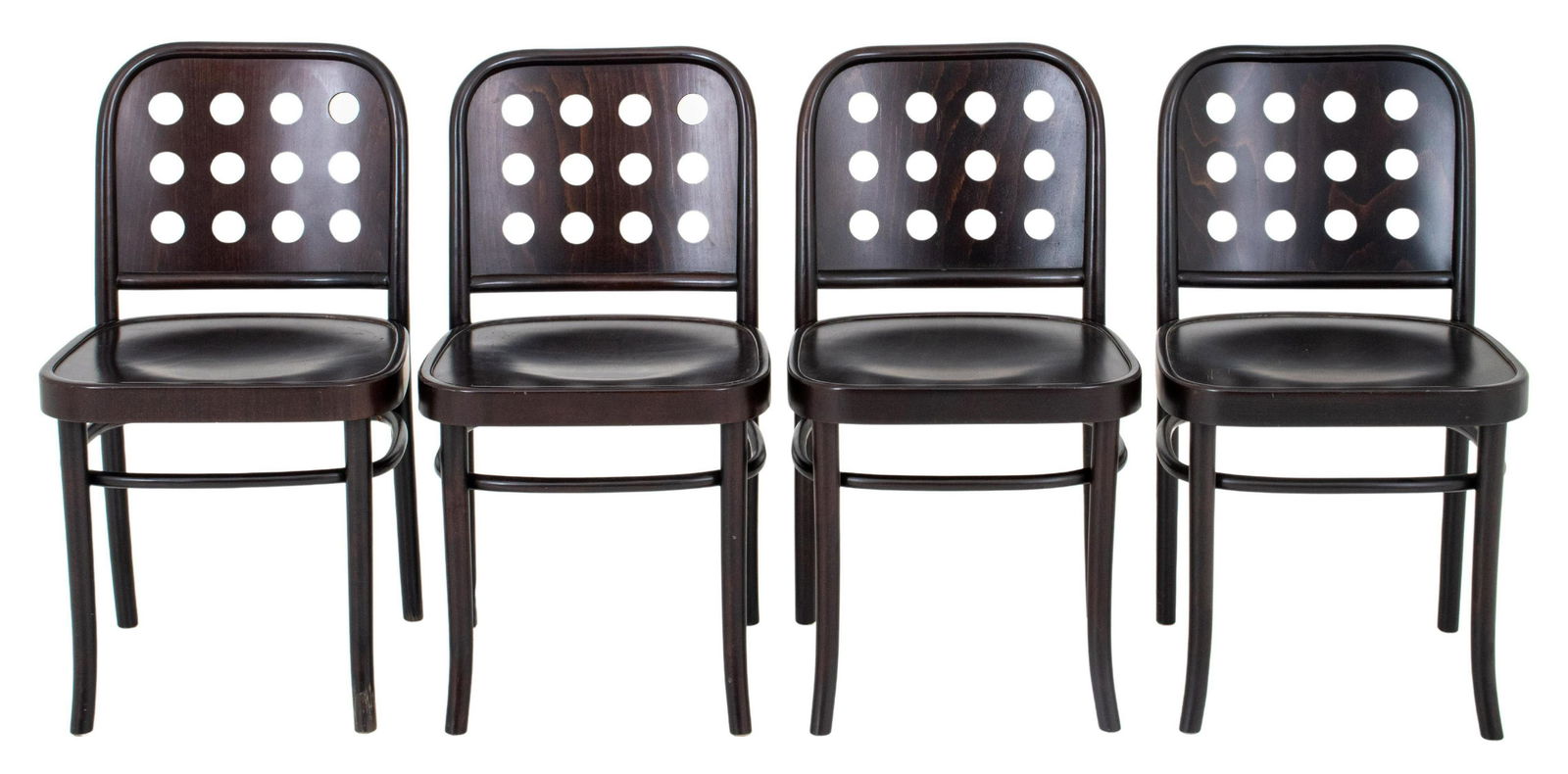 Josef Hoffmann Thonet Side Chairs, 4 (1 of 11)