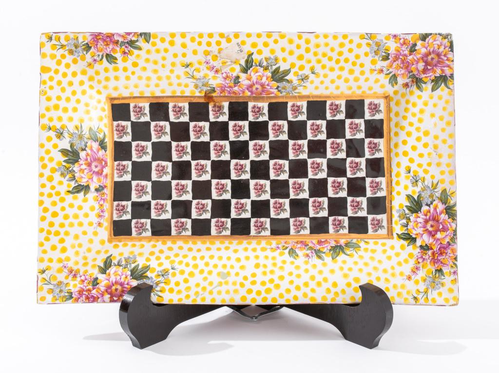 MacKenzie-Childs Ceramic Platter (1 of 10)