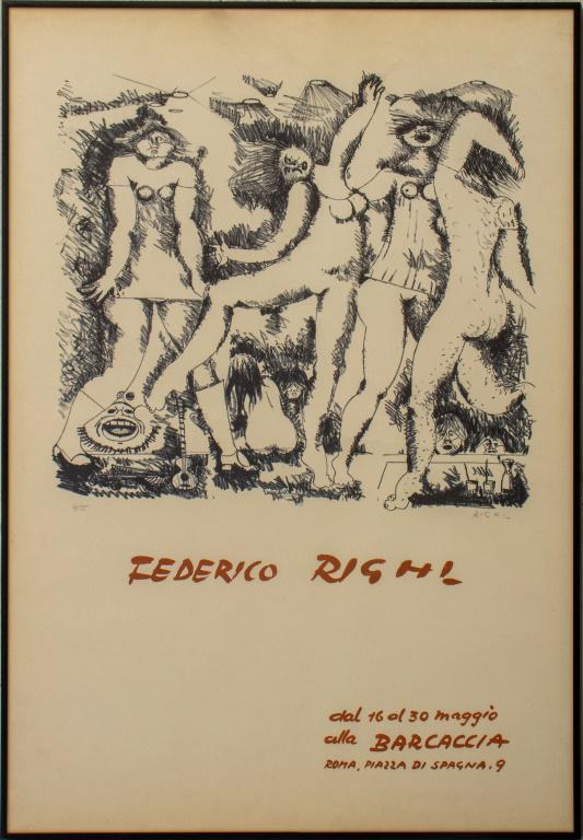 Federico Righi Limited Edition Poster Lithograph (1 of 10)