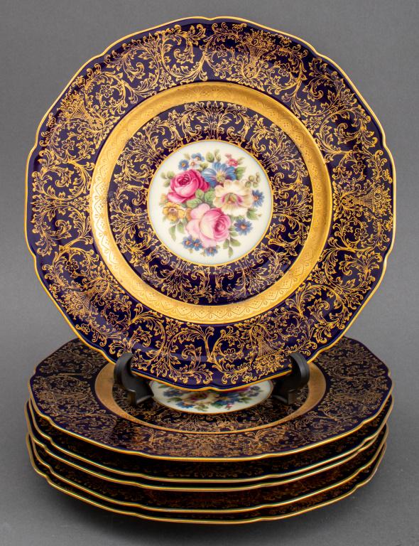 Black Knight Bavaria German Dining Plate, 6 (1 of 6)