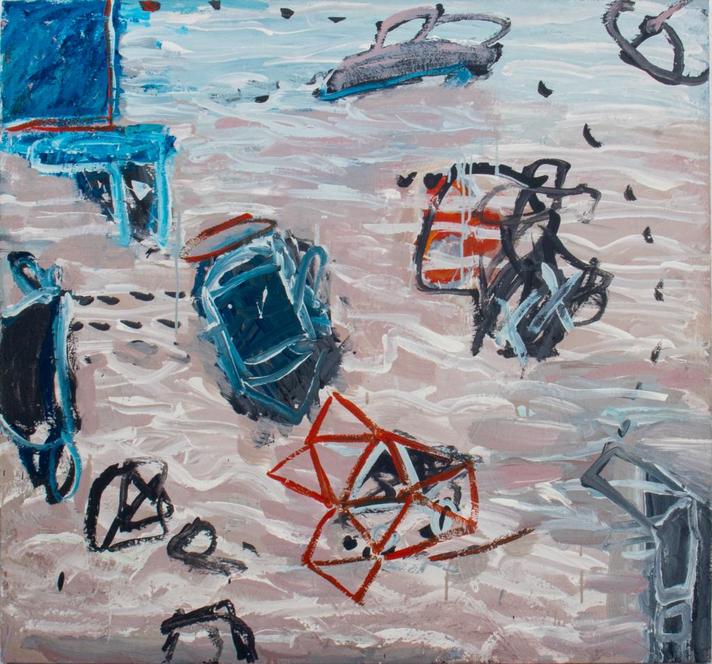 Elfi Schuselka Contemporary Abstract Oil on Canvas (1 of 12)