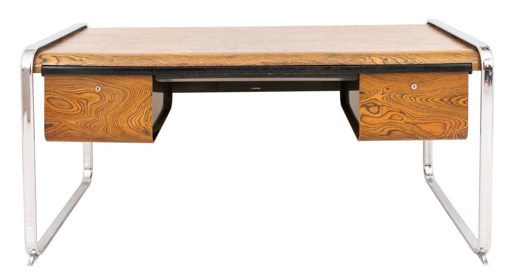 Peter Protzman for Herman Miller Zebrawood Desk (1 of 8)