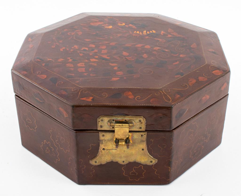 Korean Octagonal Abalone Inlay Daemo Ham Box (1 of 8)