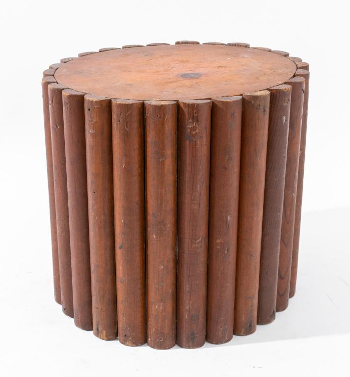 Adirondack Rustic Style Pedestal (1 of 6)