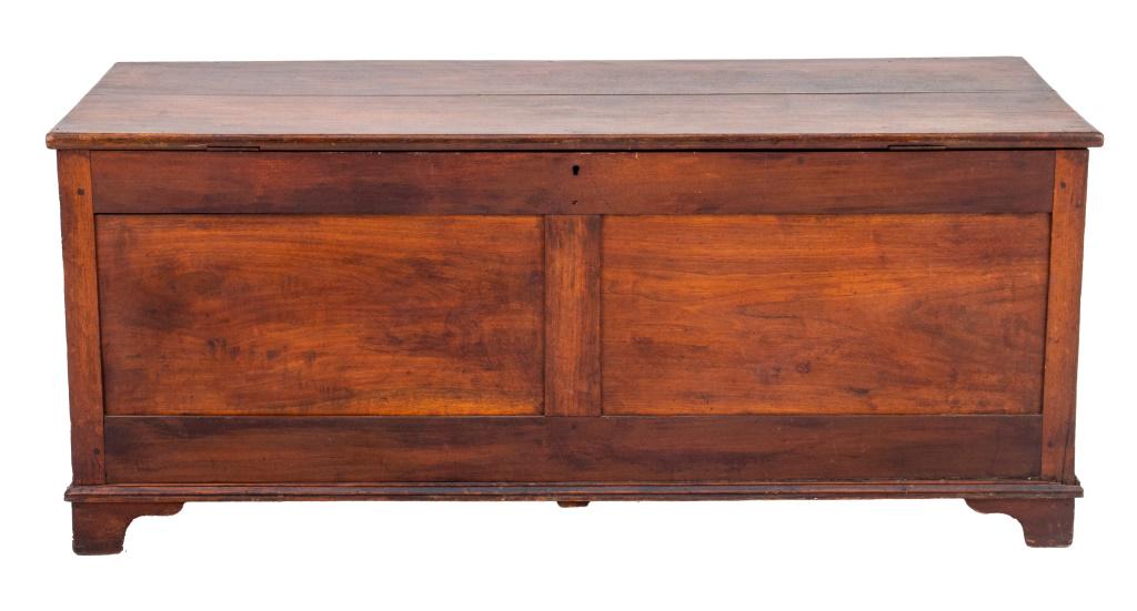 Large Oak Blanket Trunk Chest, 19th Century (1 of 8)