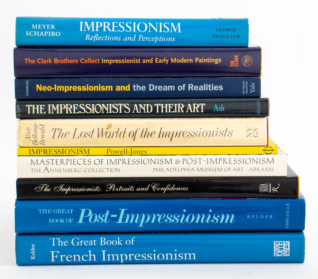 Impressionism & Post-Impressionism Reference Books (1 of 6)