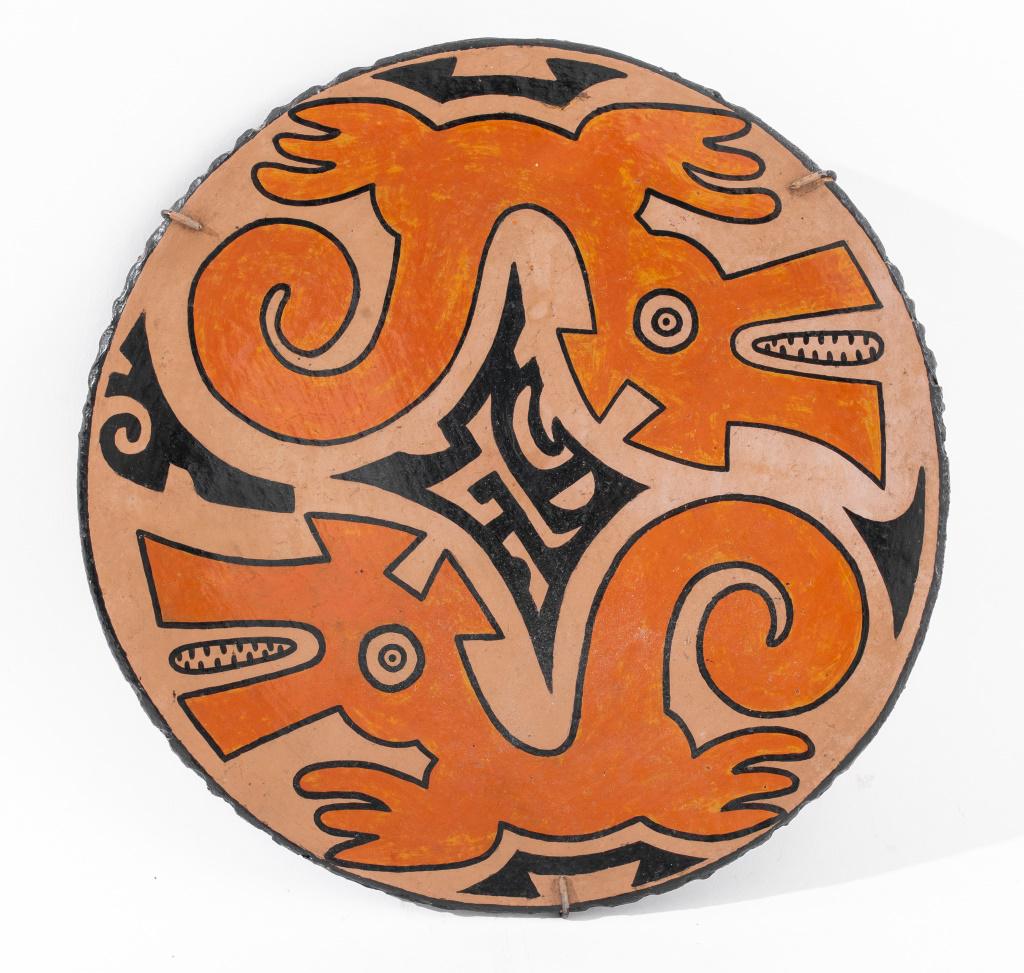 Diana Chiari Mesoamerican Style Ceramic Plate 1936 (1 of 6)