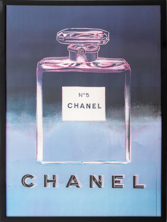 Andy Warhol (American, 1928-1987) "Chanel No. 5" offset lithograph poster, edited by "Andy Warhol (1 of 5)