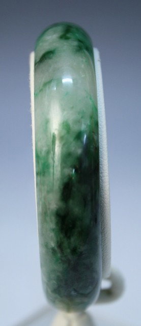 Chinese Mottled Jade Bangle - 10