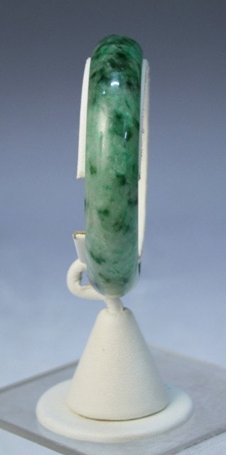 Chinese Mottled Jade Bangle - 7