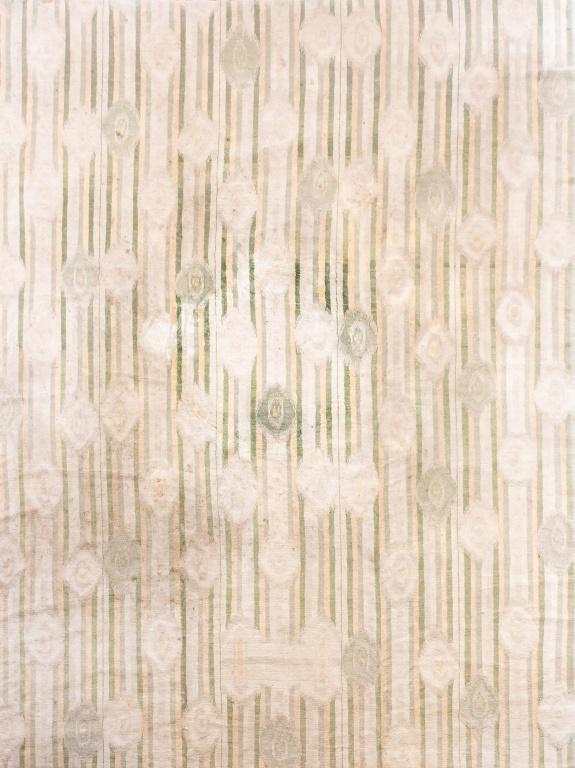 Odegard contemporary carpet or rug with a stripe and diamond pattern. 11'6" H x 8'10" W (1 of 6)