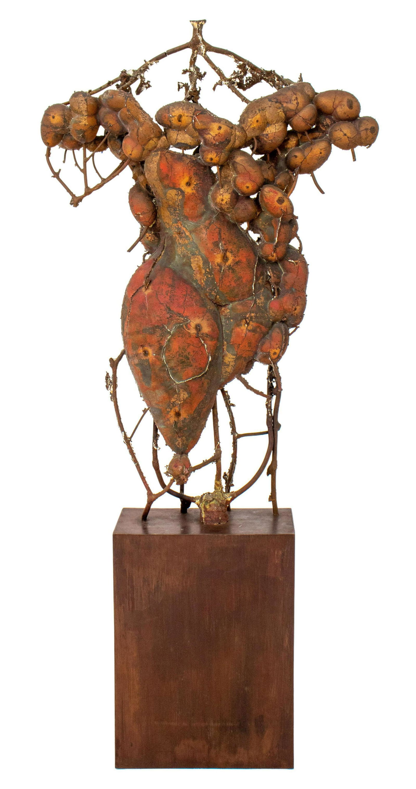 Louise Josephine Bourgeois (French/American, 1911-2010) manner abstract Brutalist modern female (1 of 12)