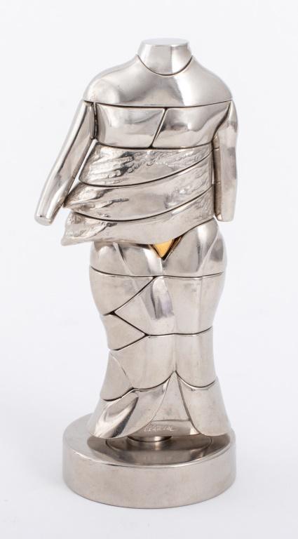 Miguel Ortiz Berrocal (Spanish, 1933-2006) "La Mini Cariatide" puzzle sculpture, 1968-9, from the (1 of 16)