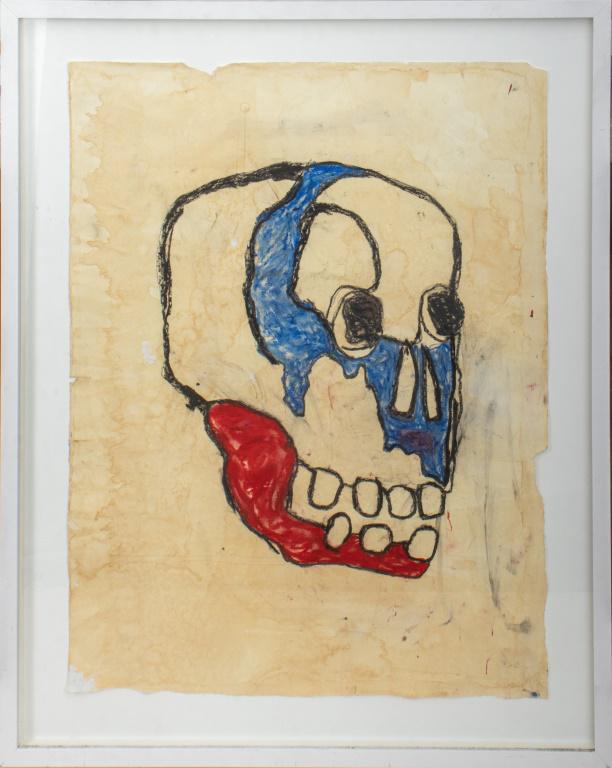 Alfredo Martinez "Fake Basquiat #10" Mixed Media (1 of 11)