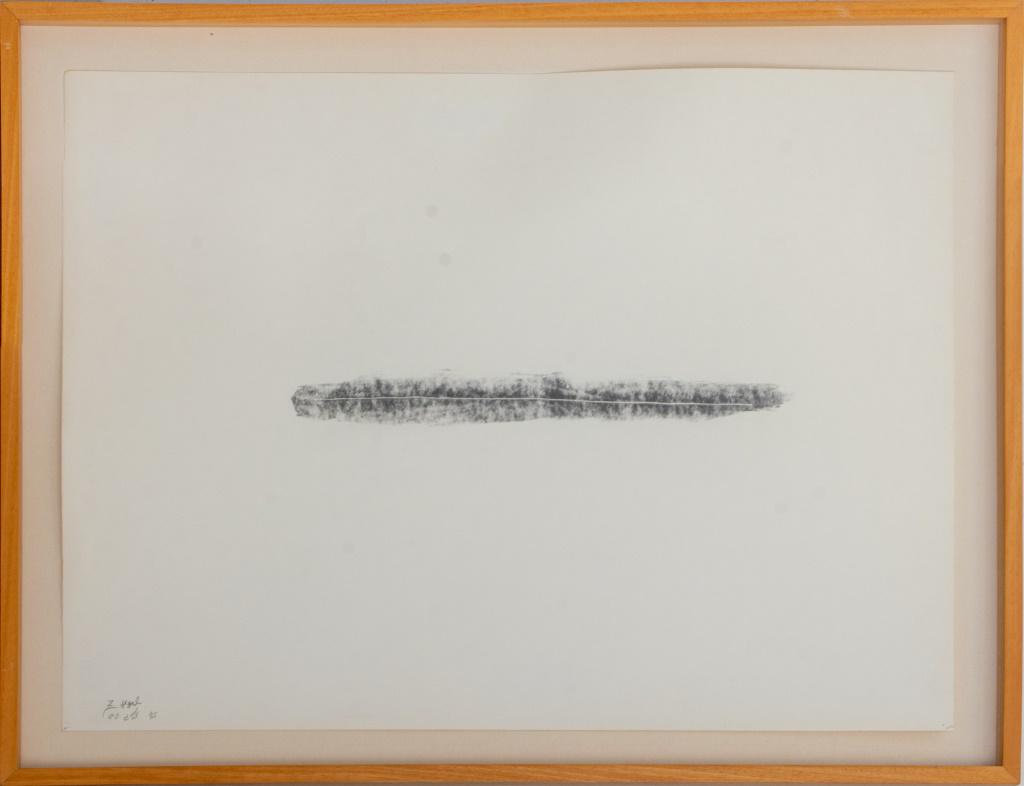 Zelig Segal Modernist Minimalist Graphite on Paper (1 of 9)