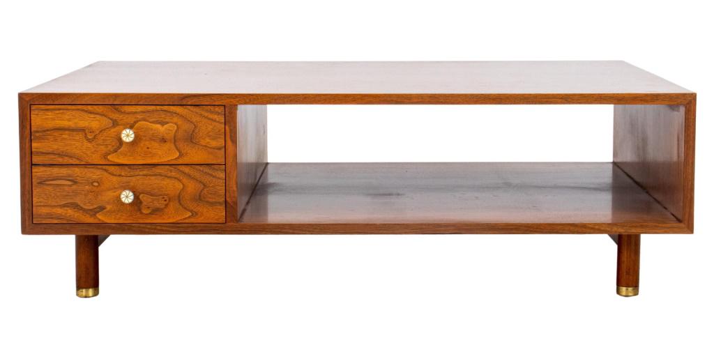Edward Wormley for Dunbar Walnut Coffee Table (1 of 9)