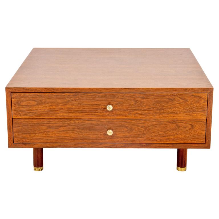 Edward Wormley for Dunbar Walnut Coffee Table (1 of 9)