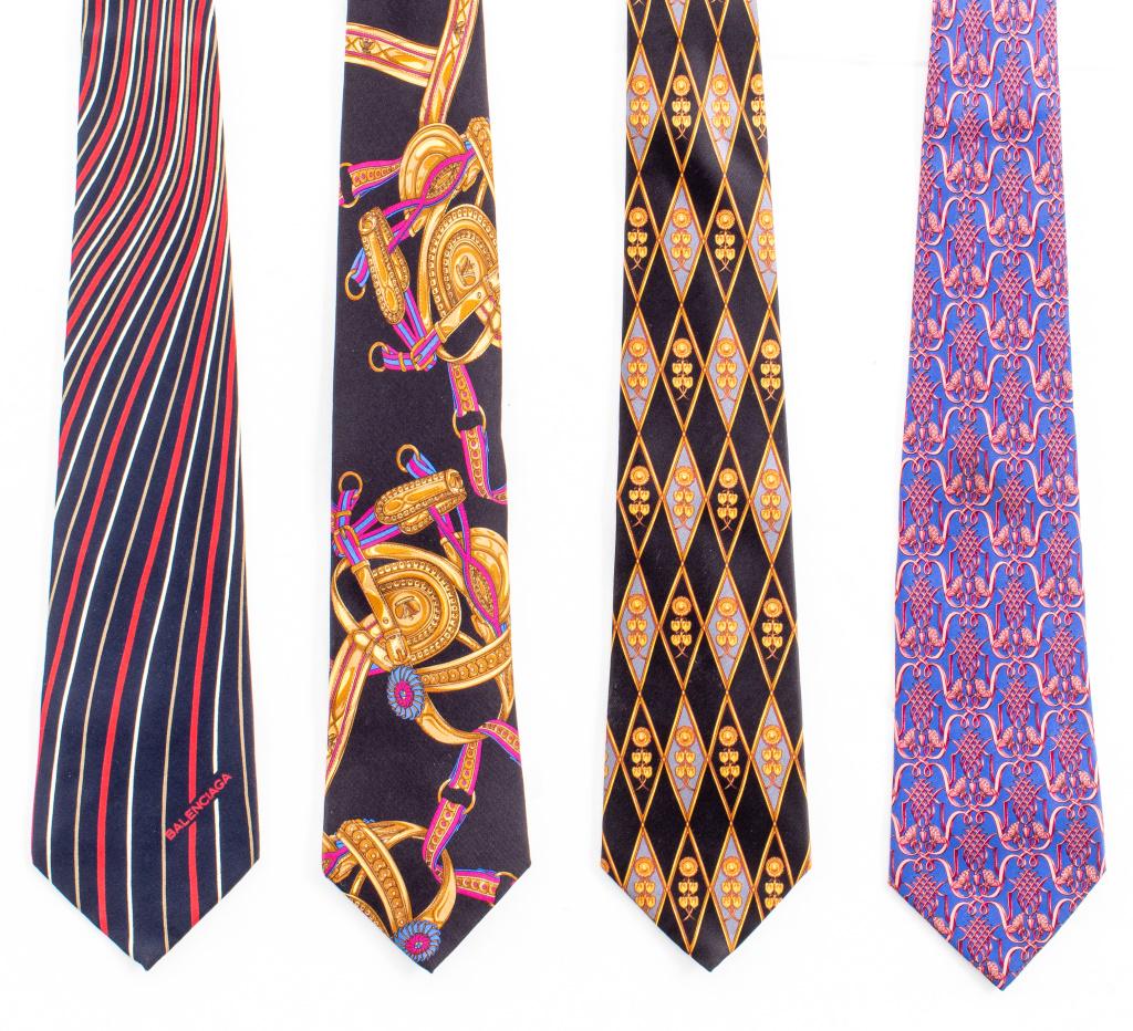 Balenciaga, Lanvin, & Gucci Silk Ties, 4 (1 of 15)