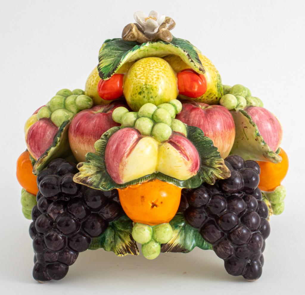 Italian Faenza Fruit Arrangement, 1960s (1 of 6)