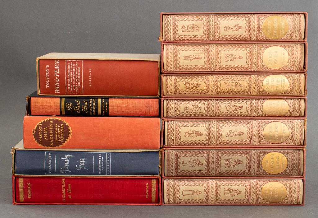 Assembled Group of Heritage Press Books, 12 (1 of 8)