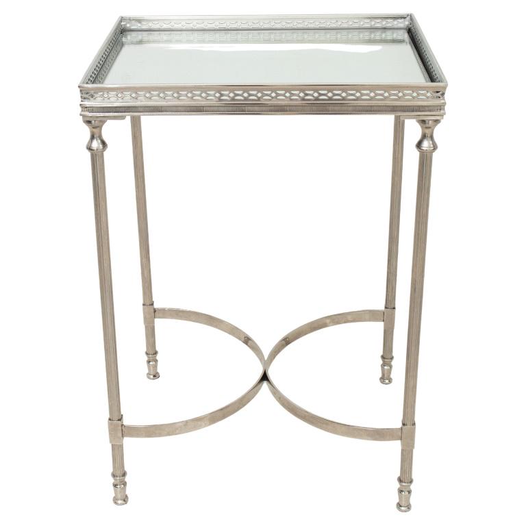 Global Views Silver-Tone Metal Accent Table (1 of 6)