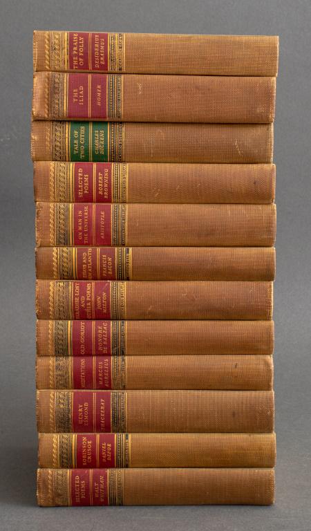 Classics Club Literature Edition Books, 12 (1 of 6)