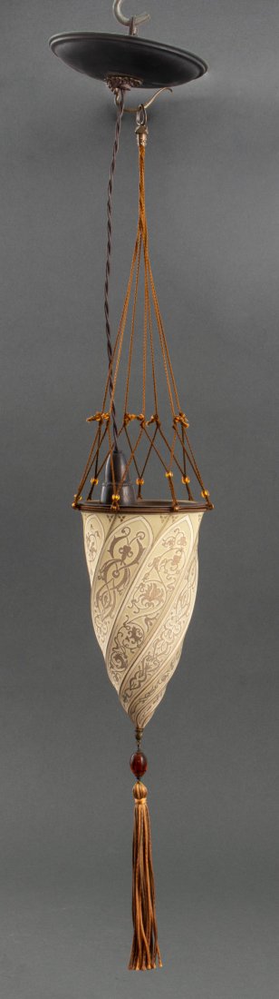 Mariano Fortuny Cesendello Silk Lamp Pendant (1 of 5)