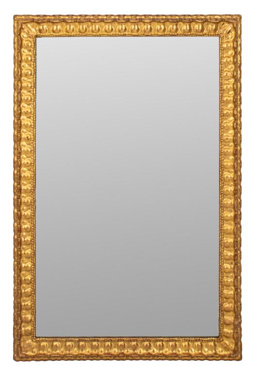 Spanish Baroque Style Giltwood Mirror (1 of 7)