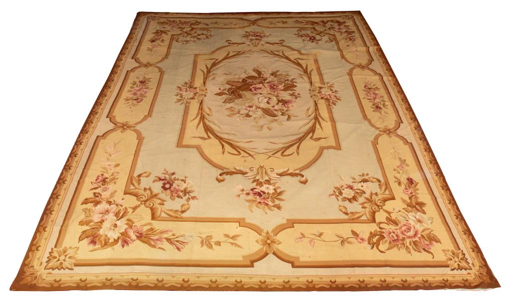 Stark Aubusson Style Carpet,16' x 12' (1 of 10)