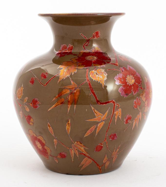 Zsolnay Pecs Art Nouveau Japonisme Ceramic Vase (1 of 7)