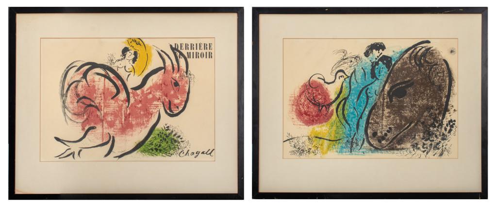 After Marc Chagall "Derriere Le Miroir" Prints, 2 (1 of 13)