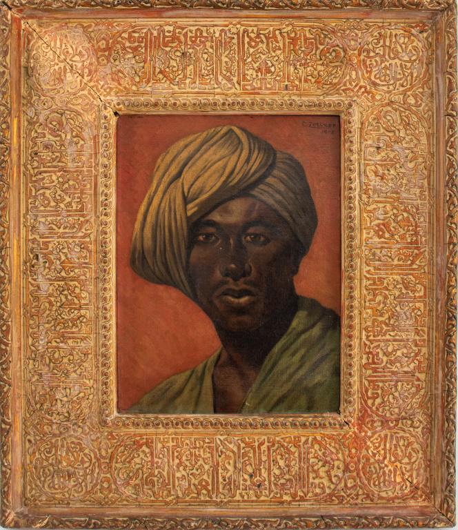 C. Zellner Portrait Oil on Canvas, 1905 (1 of 10)