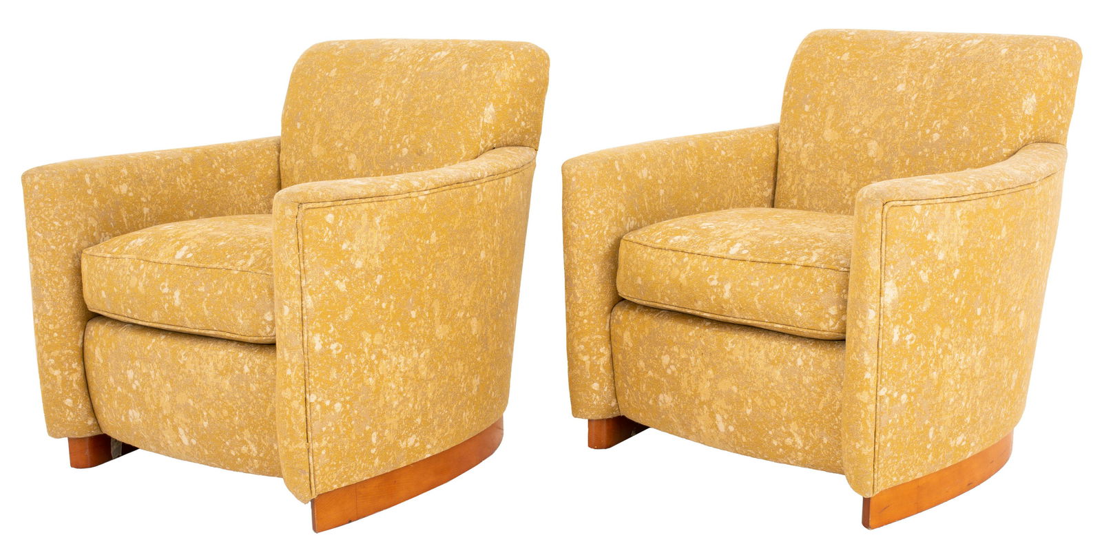 Donghia Style Upholstered Club Chairs, 2 (1 of 8)
