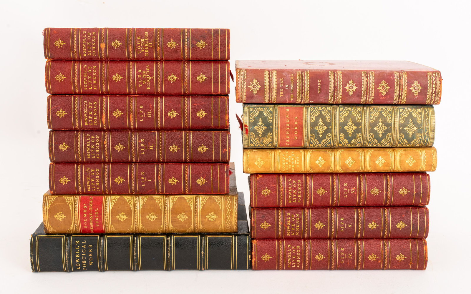 British Interest Books, 13: British Interest Books, 13, and including: Boswell, Life of Johnson, 6 vols., Archibald Constable, Westminster, 1903; John Boswell, Journey of a Tour to the Hebrides, 2 vols., Archibald Constable, Wes