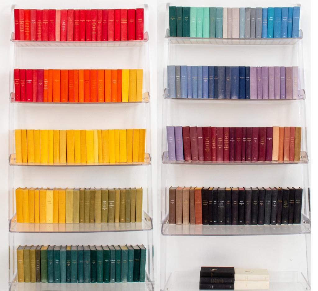 Decorator Rainbow Linen-Bound Books, 203 (1 of 14)