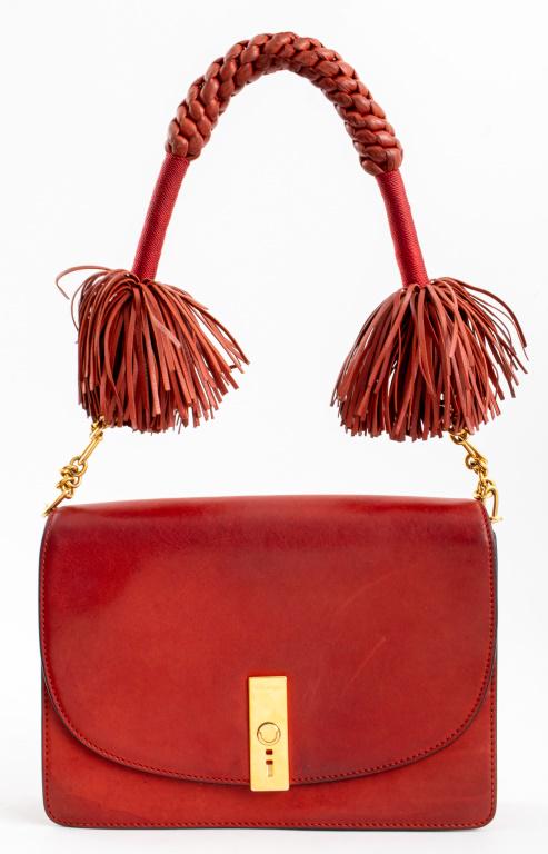 Altuzarra Nantucket Red Leather Shoulder Bag (1 of 11)