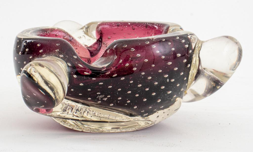 Artemide Seguso Murano Attr Glass Cigar Vide Poche (1 of 9)