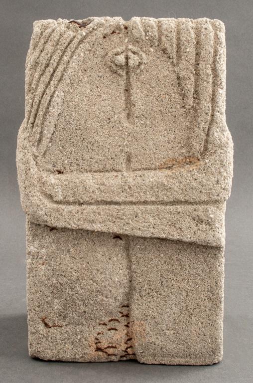 After Brancusi "The Kiss" Cement Sculpture (1 of 12)