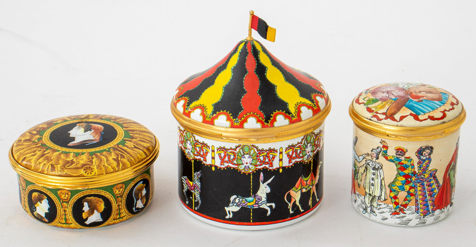 British Halcyon Days Enamel Boxes, 3 (1 of 9)