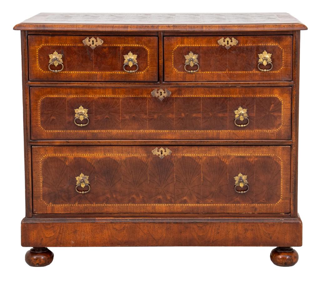 William & Mary Style Small Chest (1 of 10)