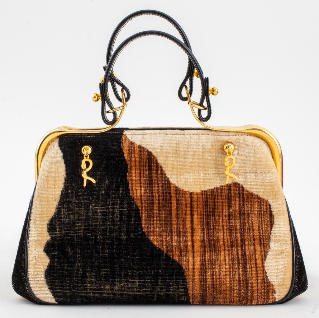 Roberta di Camerino Velvet Handbag (1 of 9)