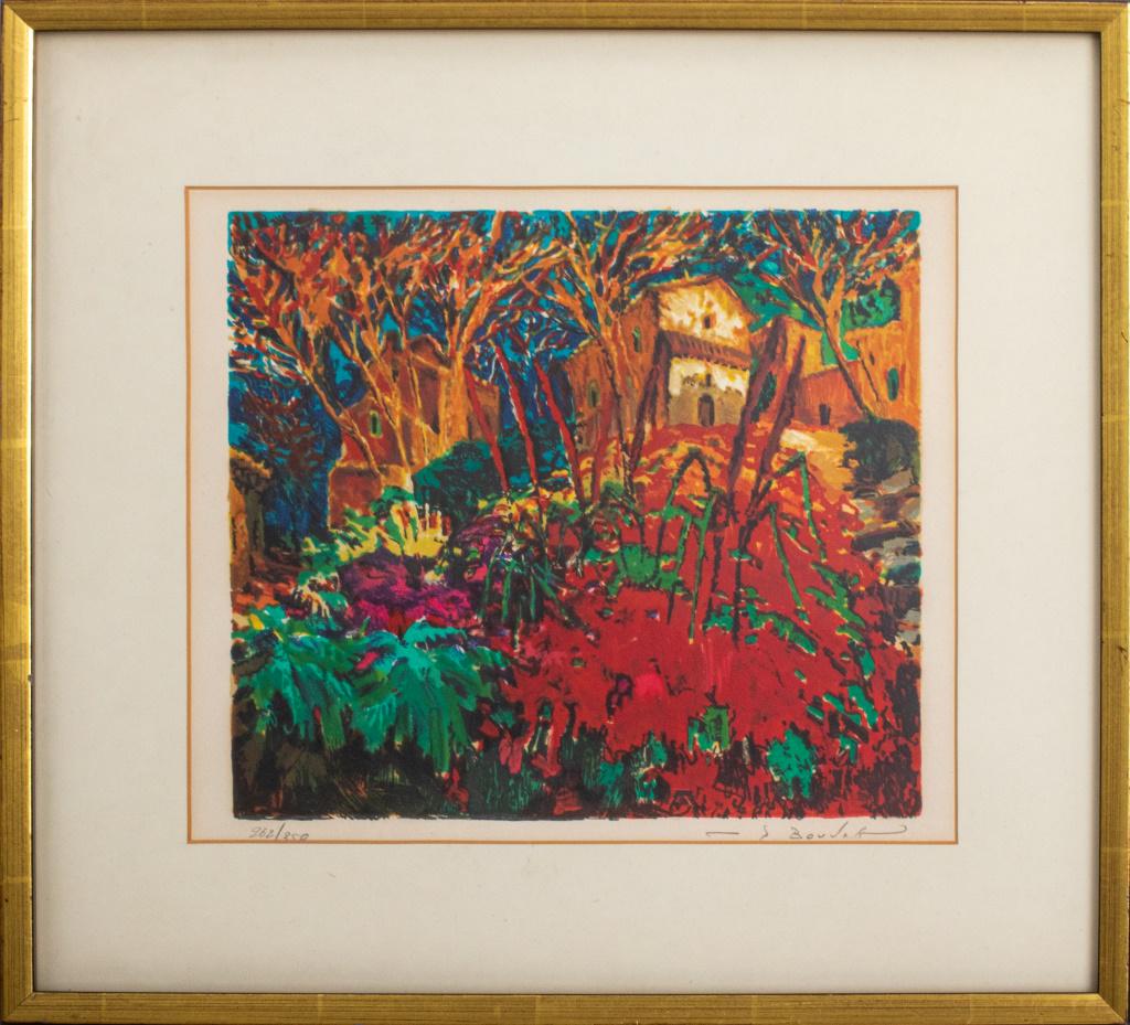Pierre Boudet Impressionist Landscape Lithograph (1 of 9)