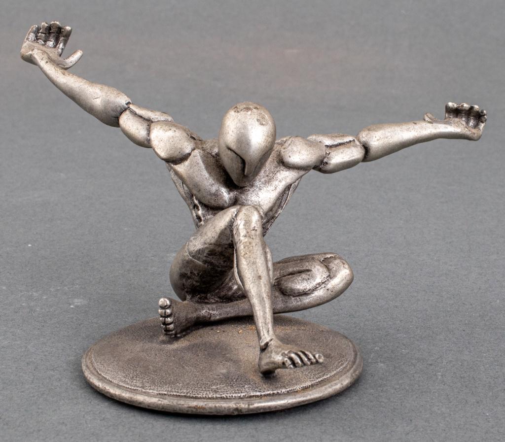 Jac Zagoory Designs "Atlas" Pewter Pen Holder (1 of 8)